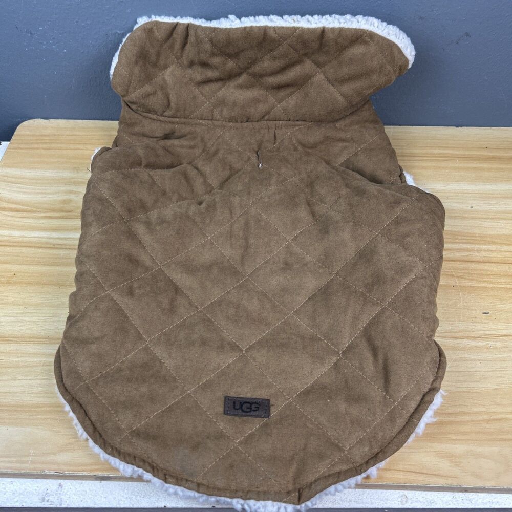 UGG Sherpa Quilted Pet / Dog Coat Large